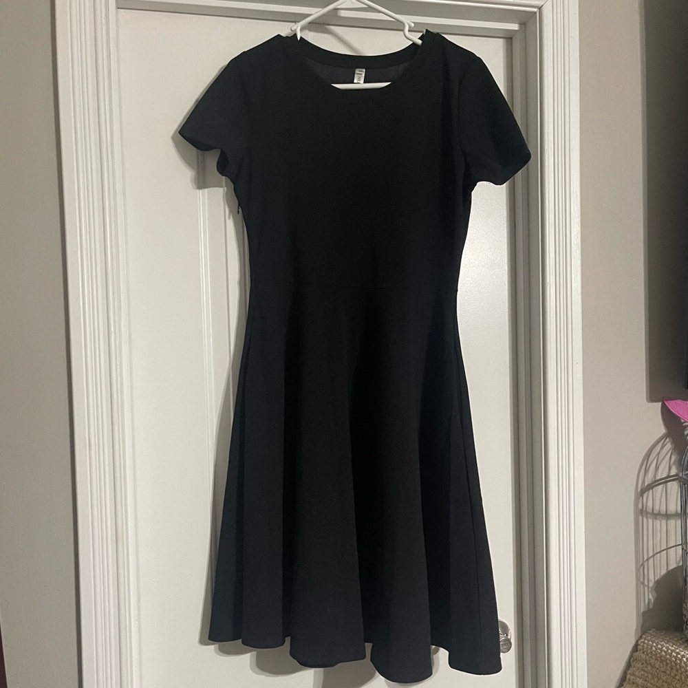 Classic Little Black A-Line Dress